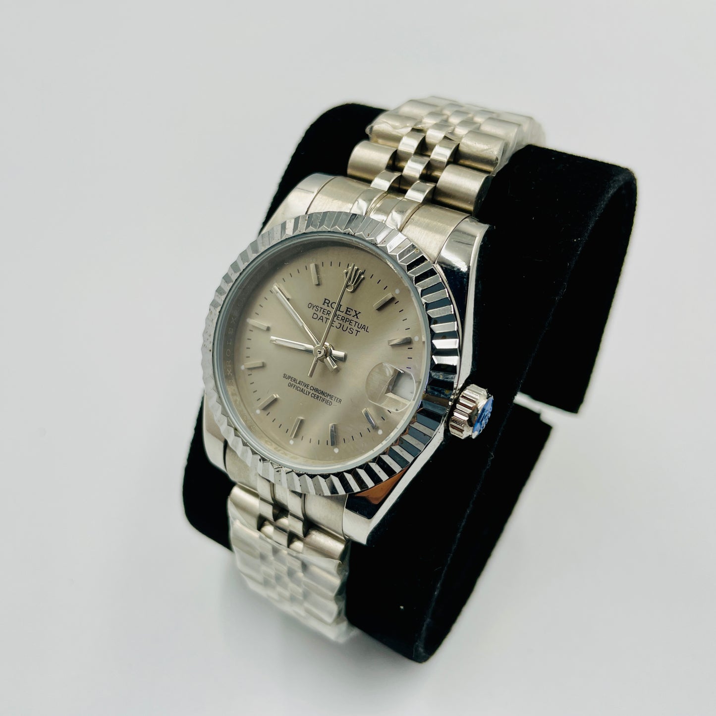 Silver Grey Datejust Ladies Watch