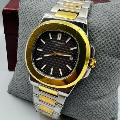 Patek Twotone Black Watch