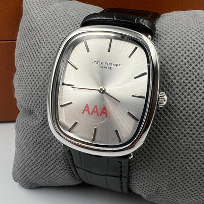 Patek AAA Black Silver Black Watch