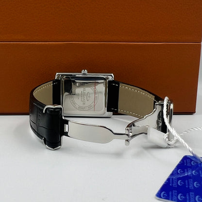 Elegance Silver White Black Watch