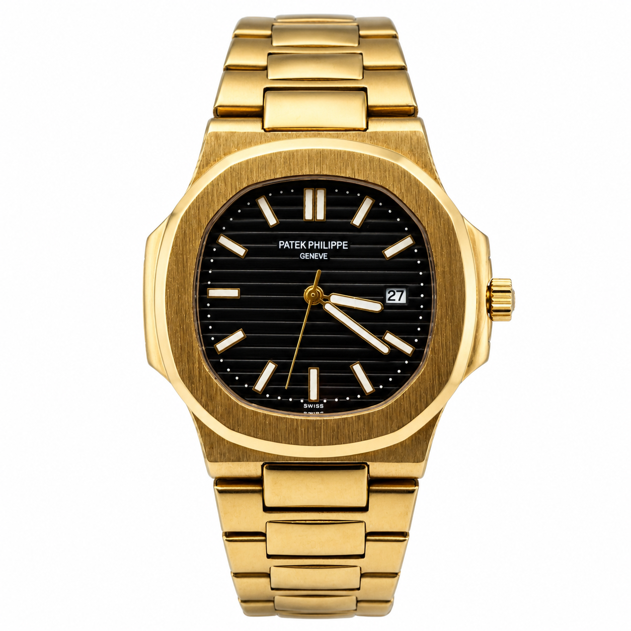 Patek Golden Black Watch
