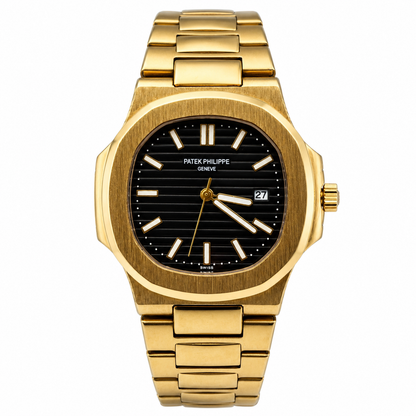 Patek Golden Black Watch