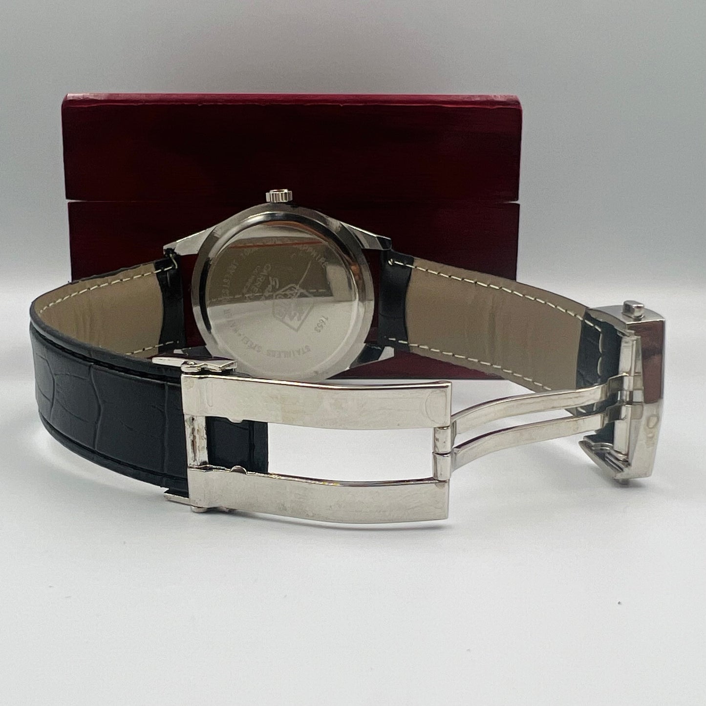 Tag Heuer Silver Black DayDate Watch