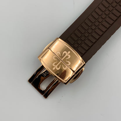 Patek Brown Dail Brown Strap Watch