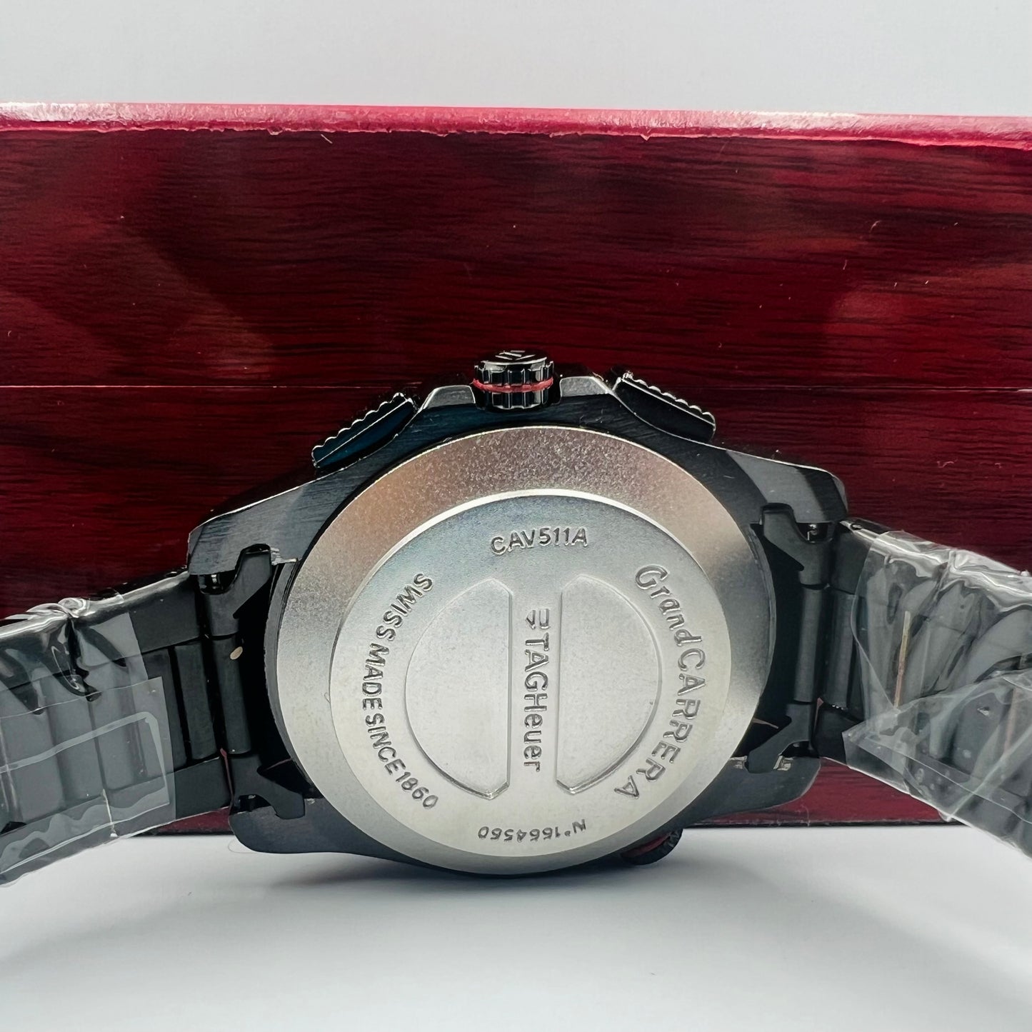 Tag Grand Carrera Ring Full Black Watch