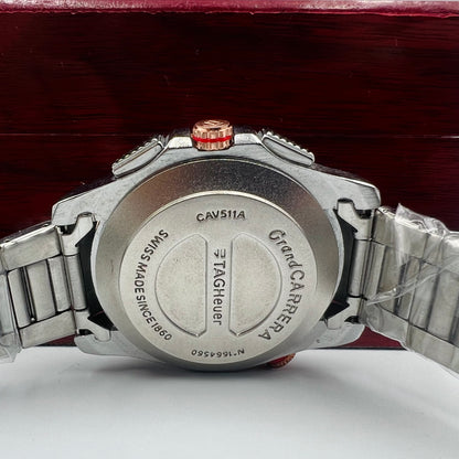 Tag Grand Carrera Ring Twotone Black Watch