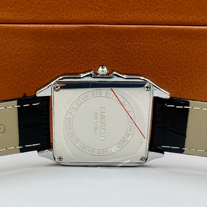 Emerald Silver Black Watch