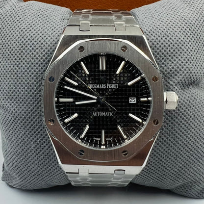Master AP Texture Silver Black Automatic Watch