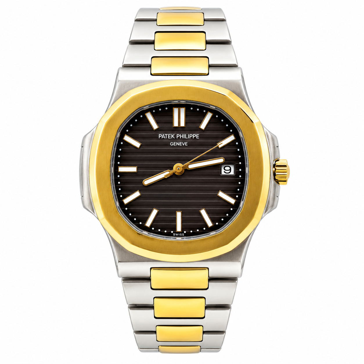 Patek Twotone Black Watch