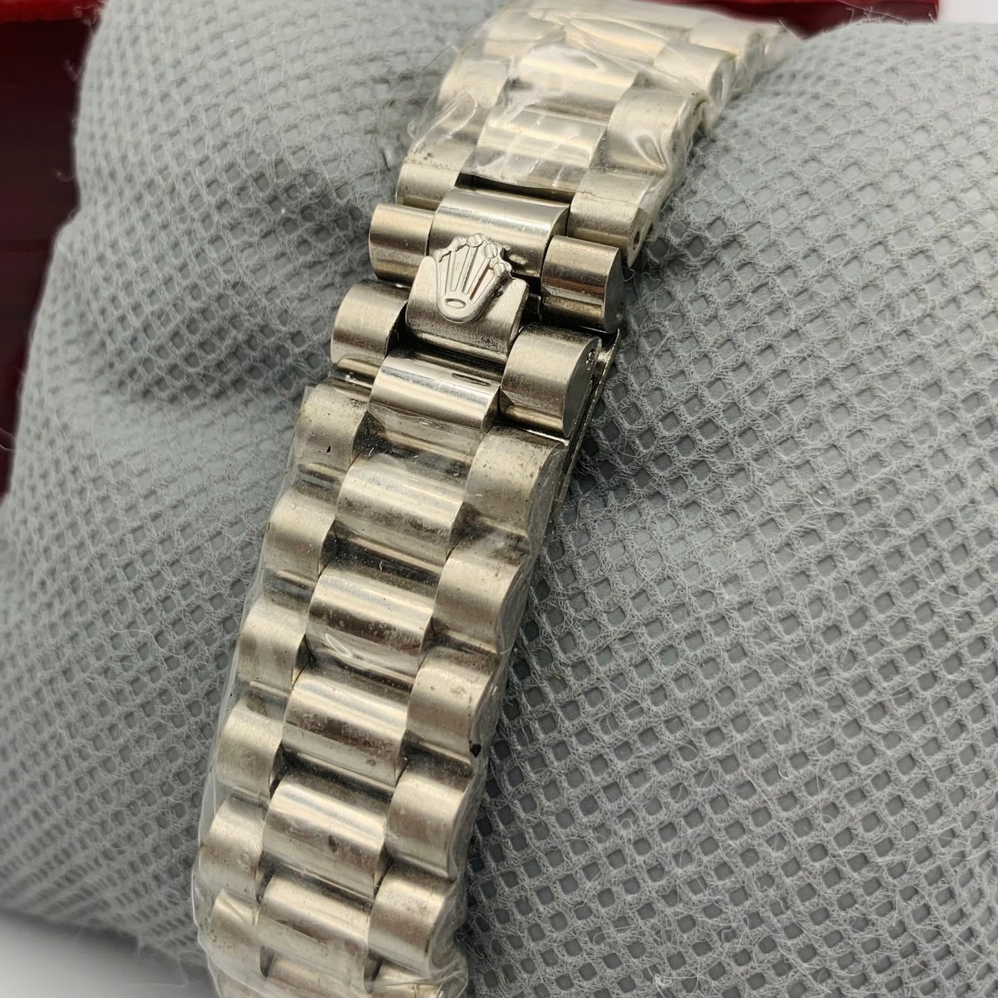 Rolx Milgauss Silver Black Datejust Watch