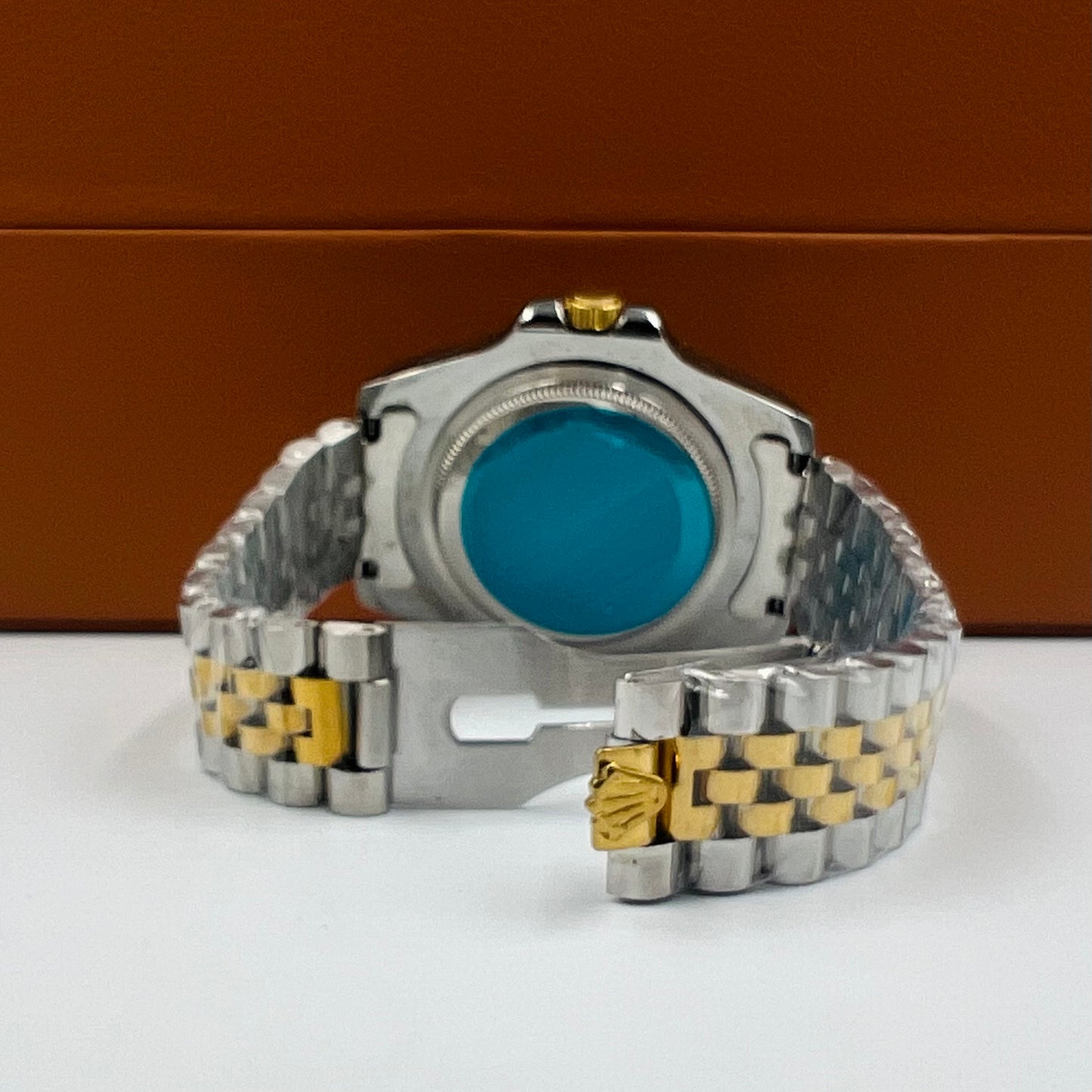 GMT Twotone Golden Watch