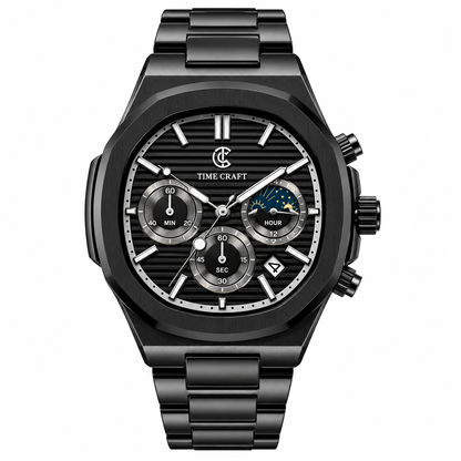 TimeCraft Chain Full Black Watch