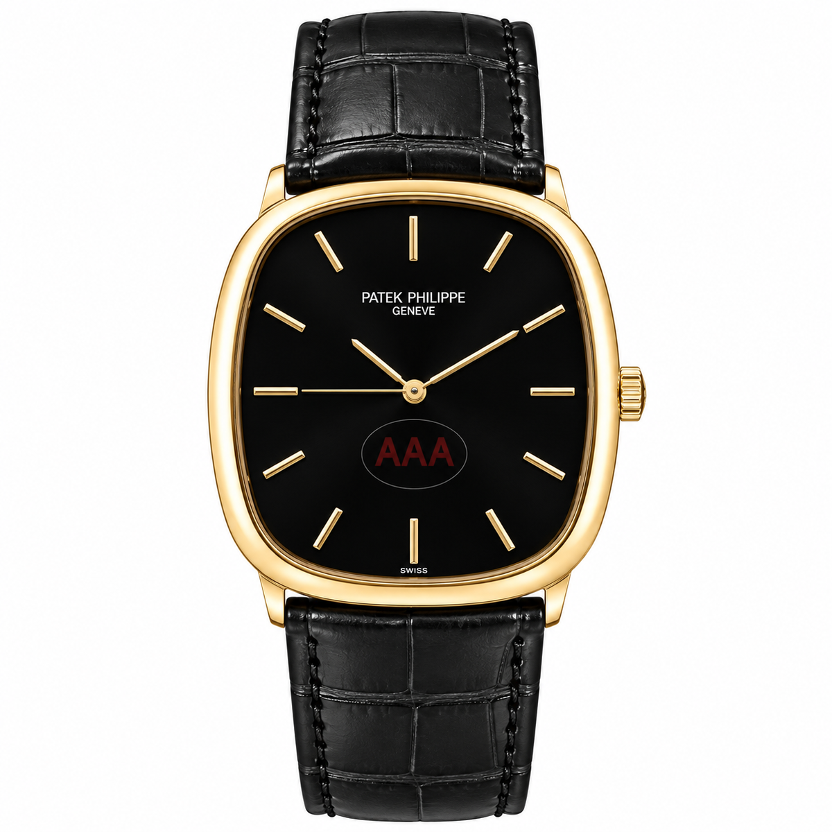Patek AAA Black Golden Black Watch