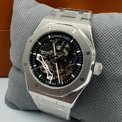 AP Silver Black Automatic Watch