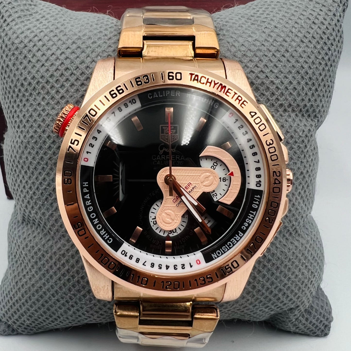 Tag Grand Carrera Ring Copper Black Watch