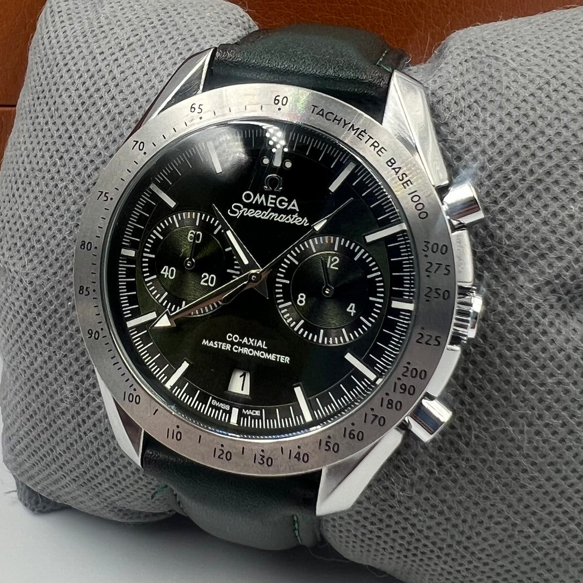 Omega Speedmaster Chronograph Green Watch