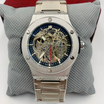 Hublot Silver Strap Automatic Watch