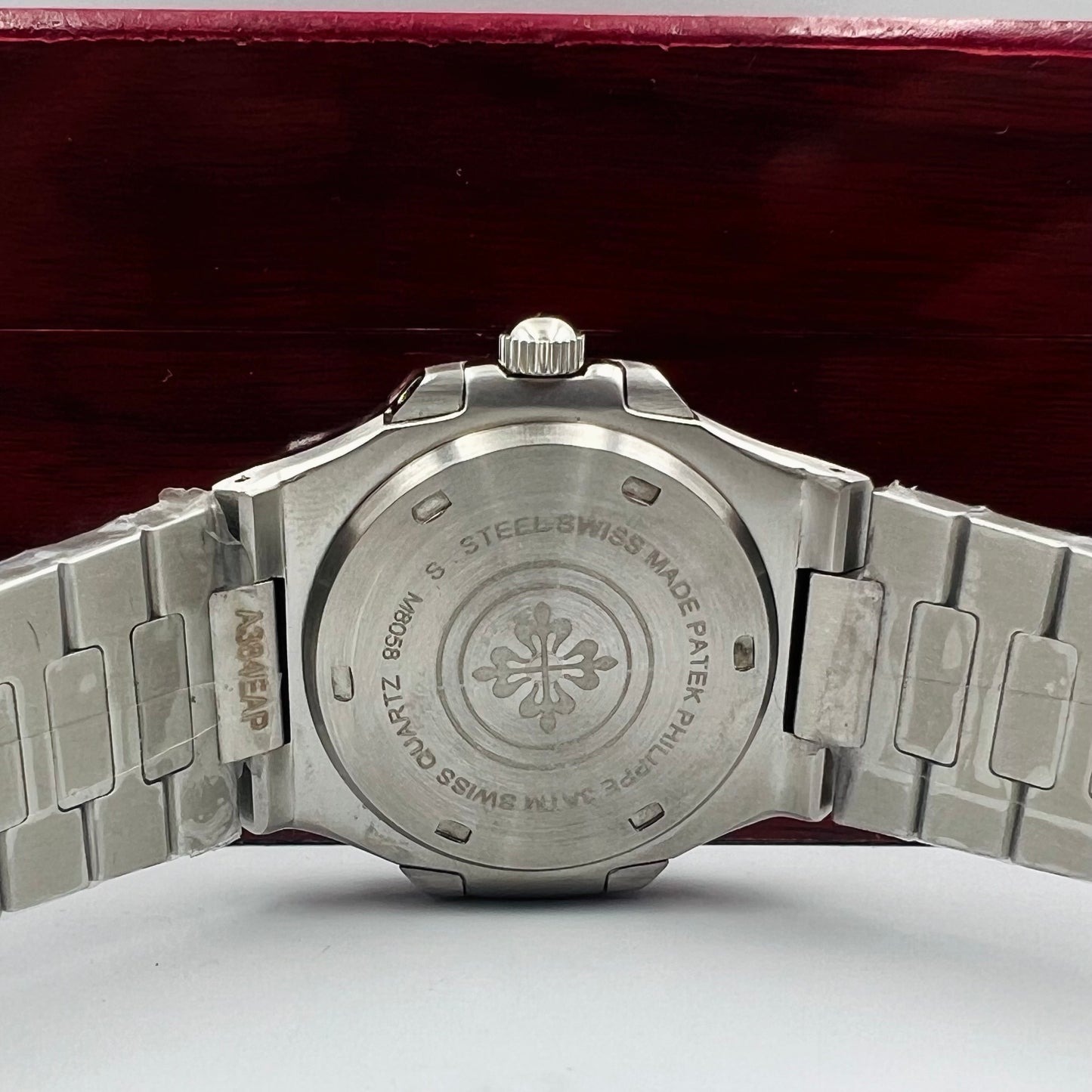 Patek Quartz Master Silver White Watch
