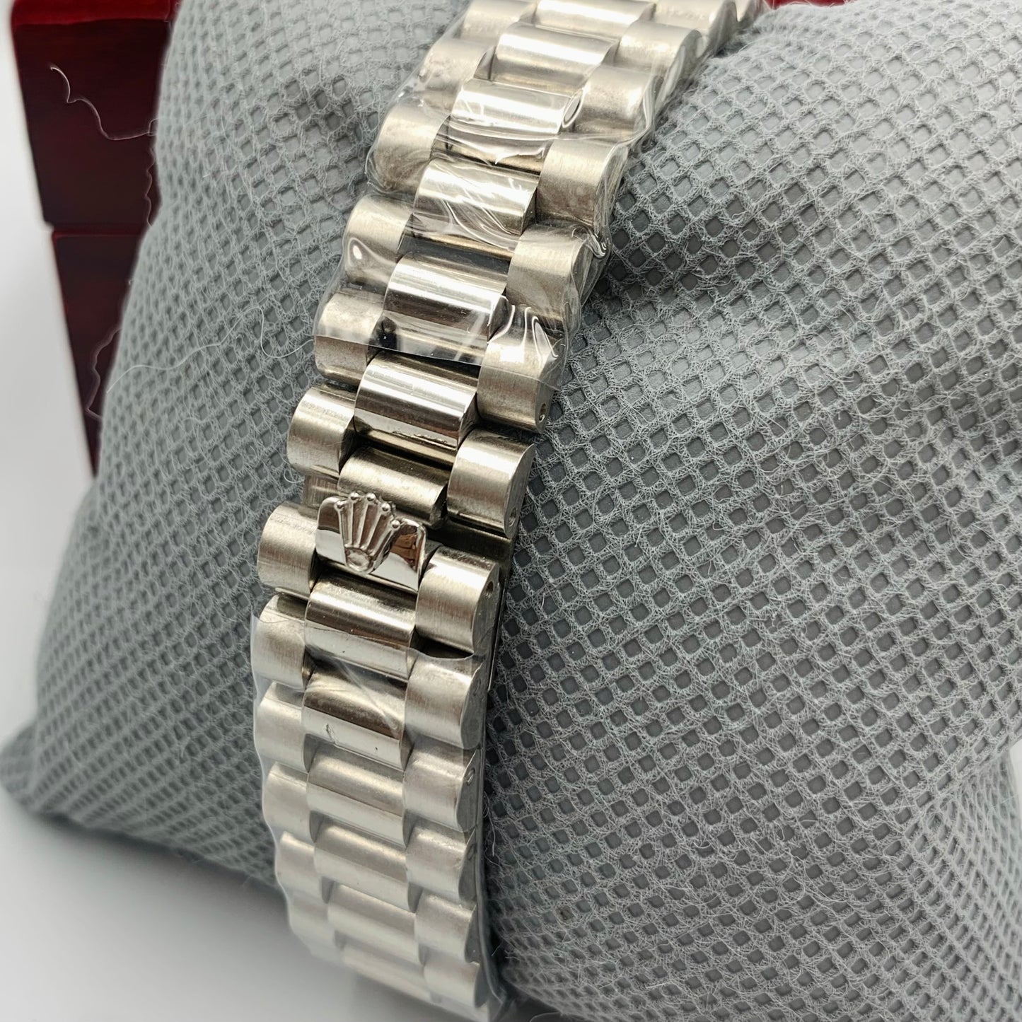 Rolx White Dail Automatic Watch