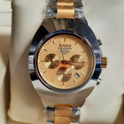 Two tone golden Chronograph