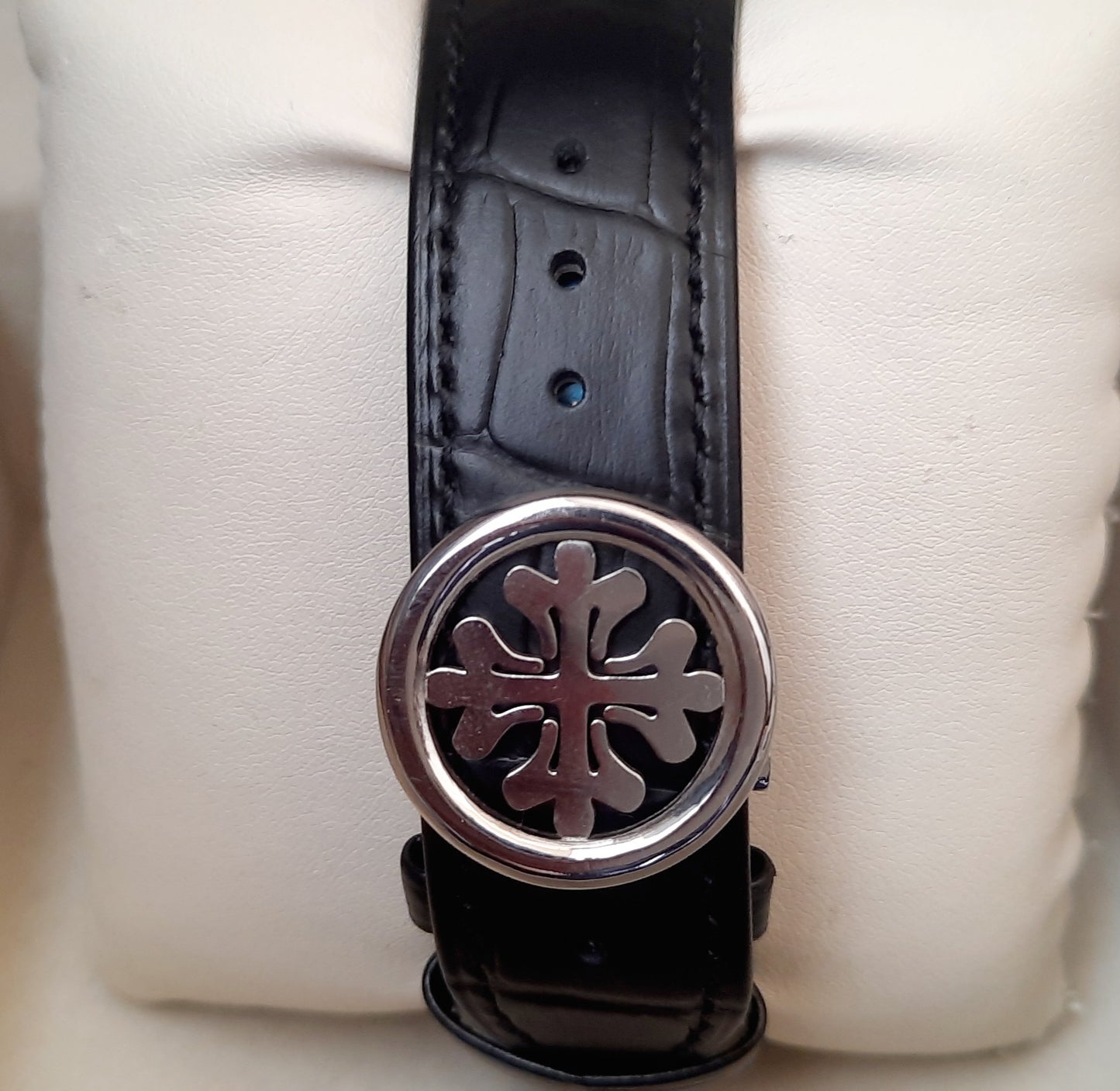 Master Clone PP Black Silver Automatic Watch