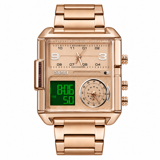 Skmei Full Golden Original Watch