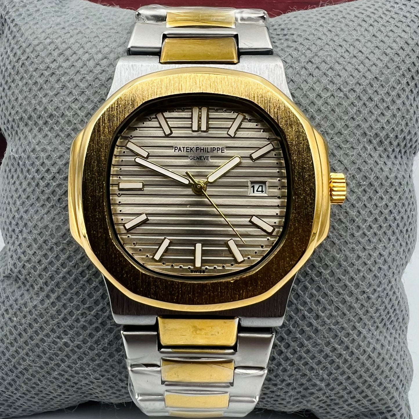 Patek Twotone Grey Watch