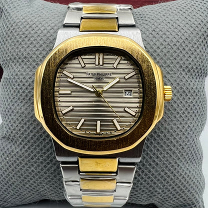 Patek Twotone Grey Watch