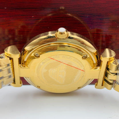 EMP Armani Full Golden Marble Ladies Watch