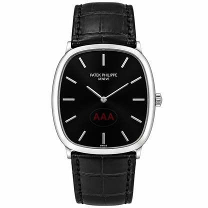 Patek AAA Black Silver Black Watch