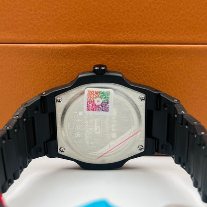 Original Skmei Aura Full Black Chain