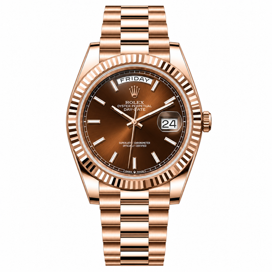Master AAA Rolx DayDate Copper Automatic Watch
