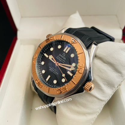 Professional Seamaster Rubber Strap Automatic watch