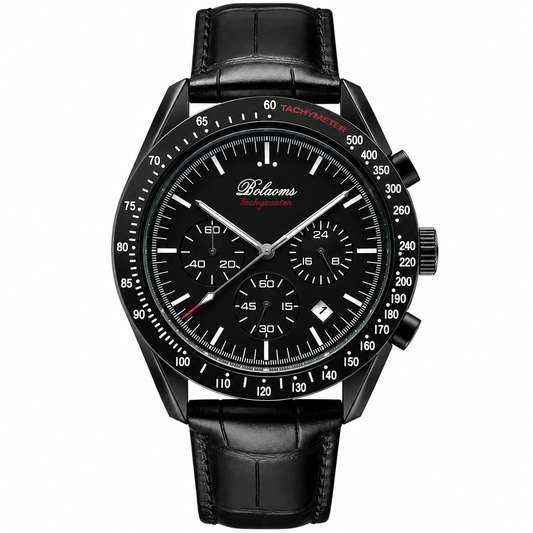 Bolamos Chronograph Working Black Watch