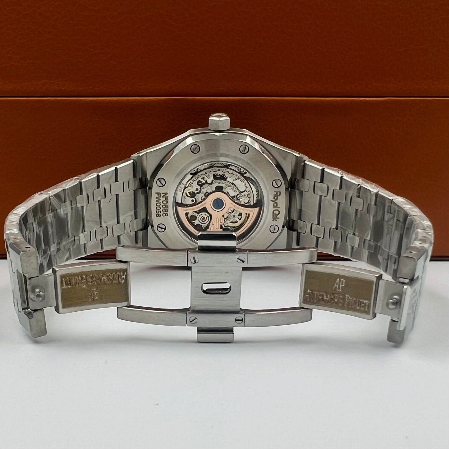AP Silver Black Automatic Watch
