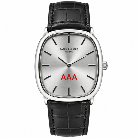 Patek AAA Black Silver Black Watch