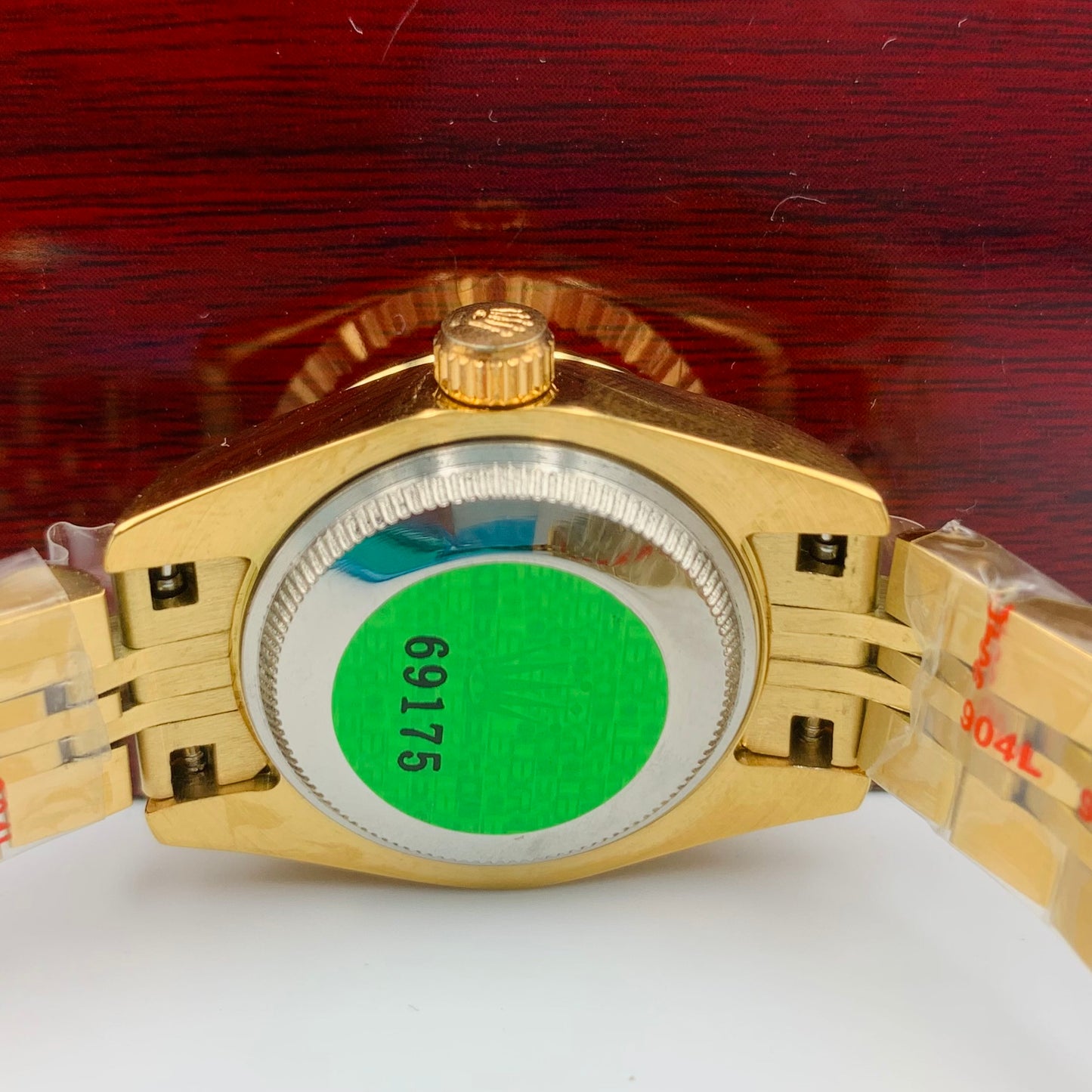 Rolx Ladies Full Golden Watch