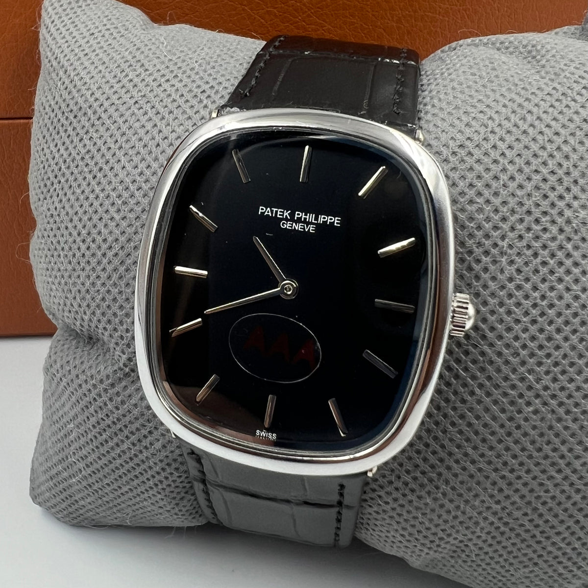 Patek AAA Black Silver Black Watch