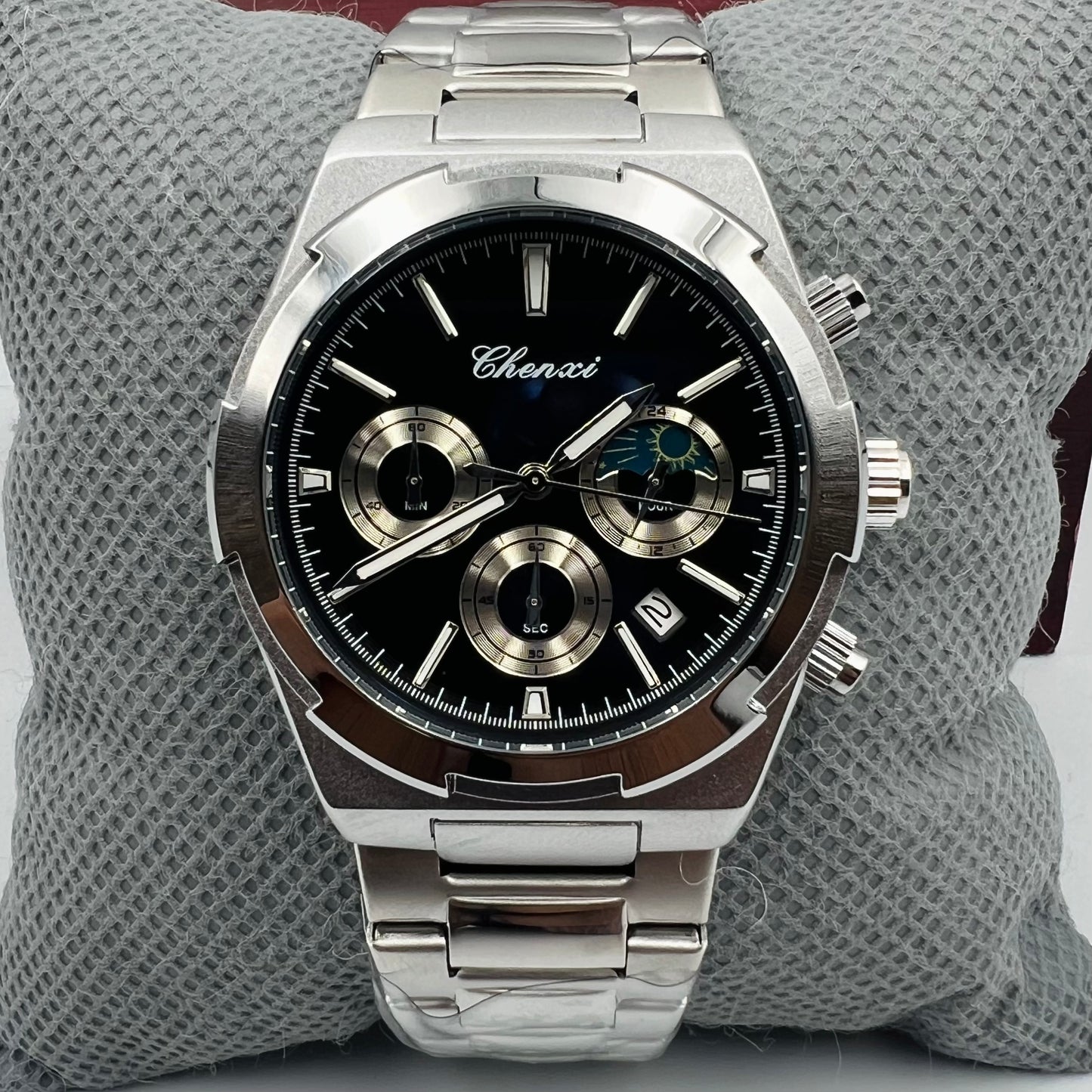 Chenxi Chain Silber Black Watch