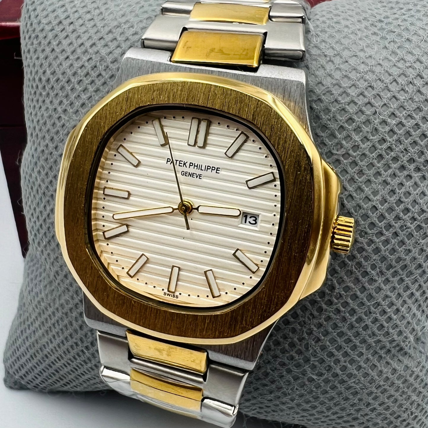 Patek Twotone White Watch