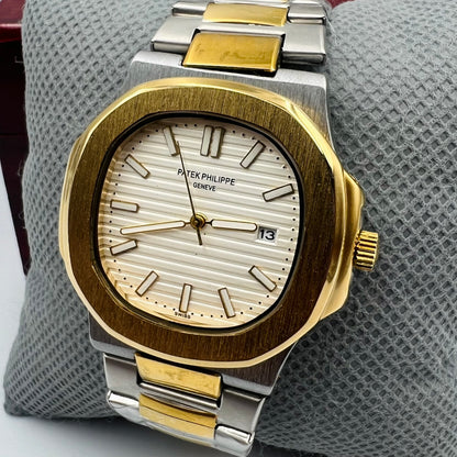 Patek Twotone White Watch