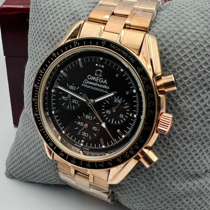 Omega Chain Copper Black Watch