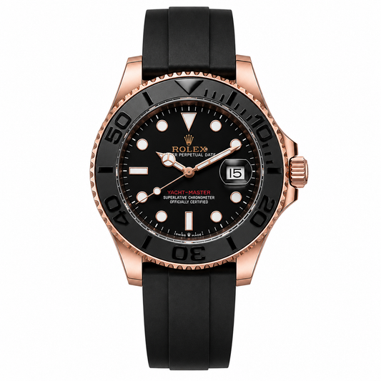 Master Rolx YachtMaster Copper Black Automatic Watch