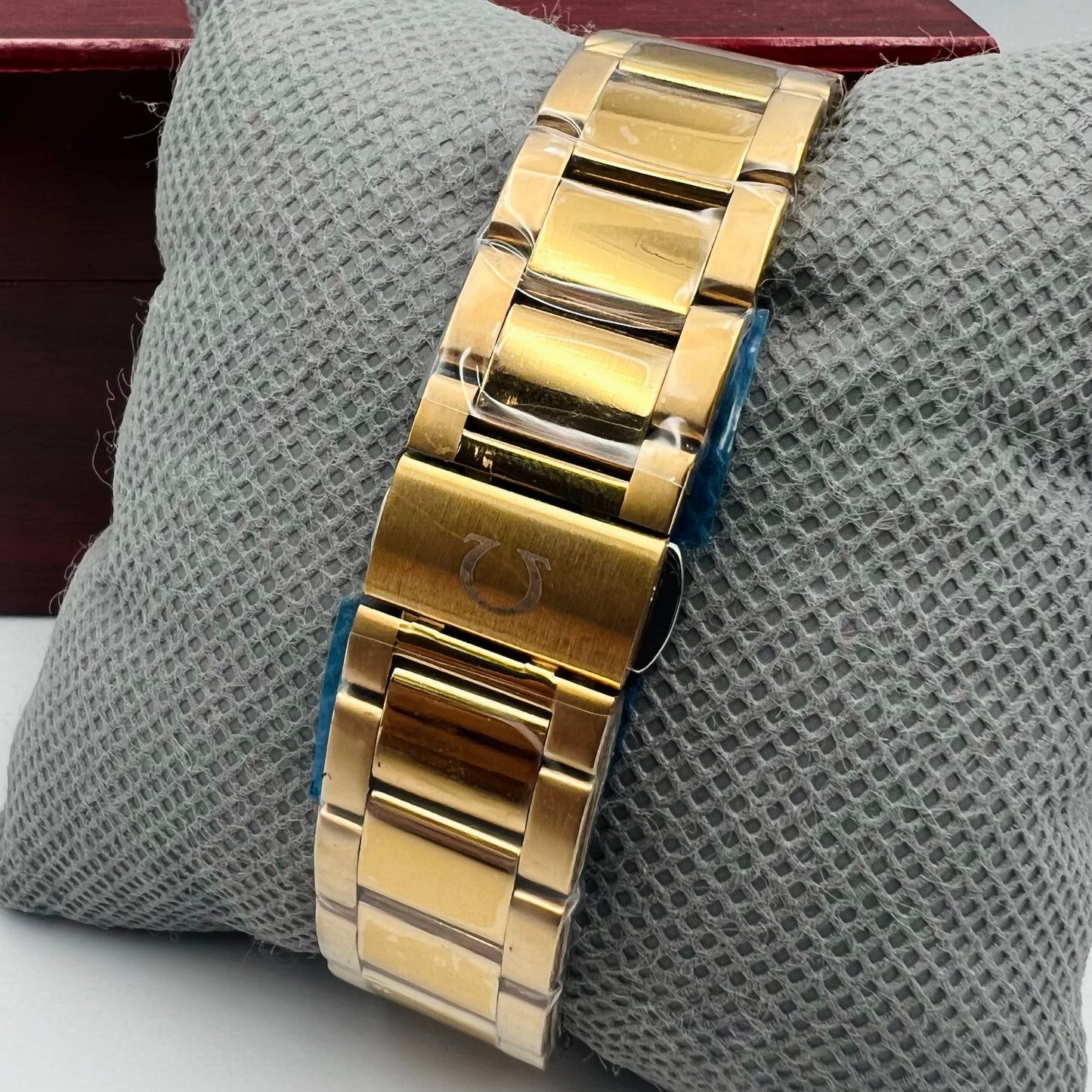 Omega Chain Golden Black Watch