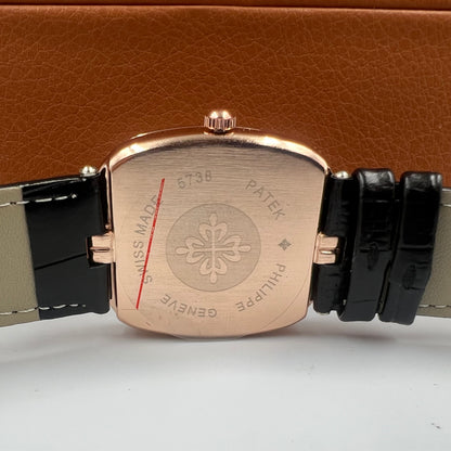 Patek AAA Black Copper Silver Watch
