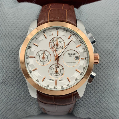 Tissot Twotone White Dail Watch