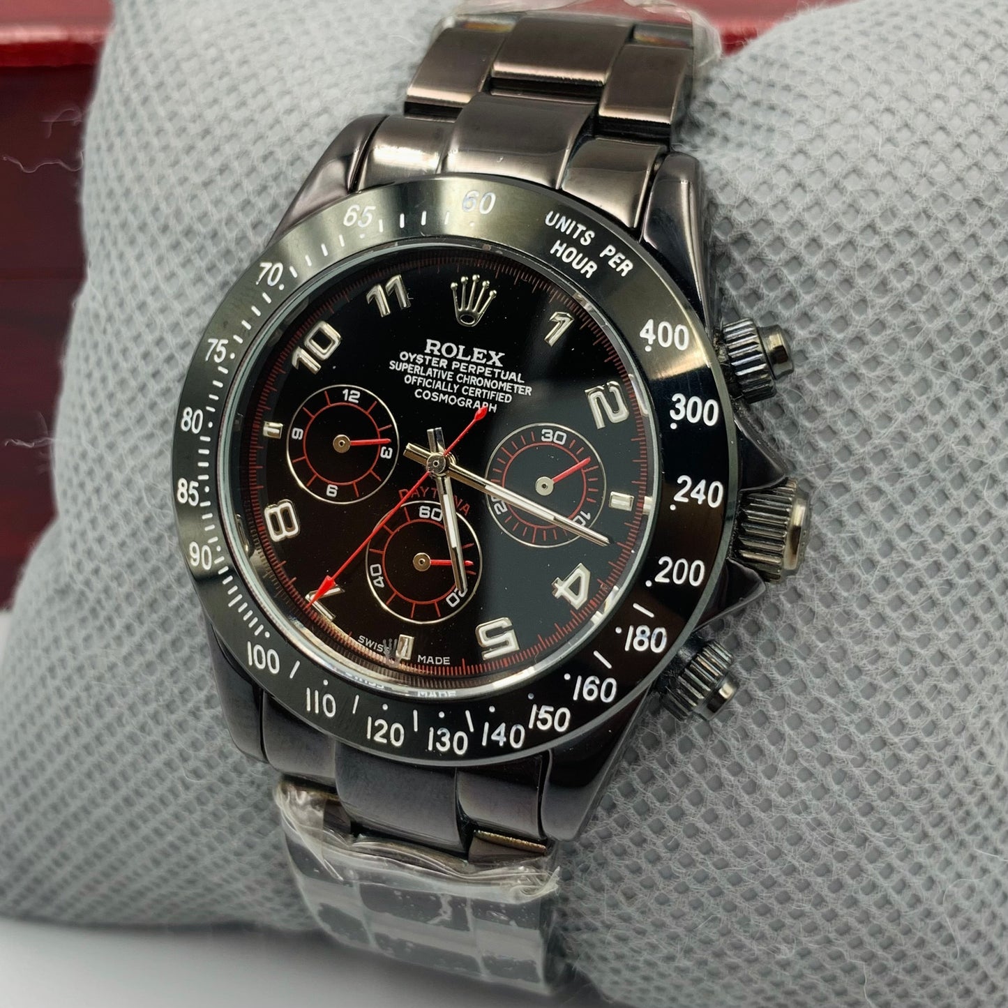 Rolx Daytona Full Black Watch