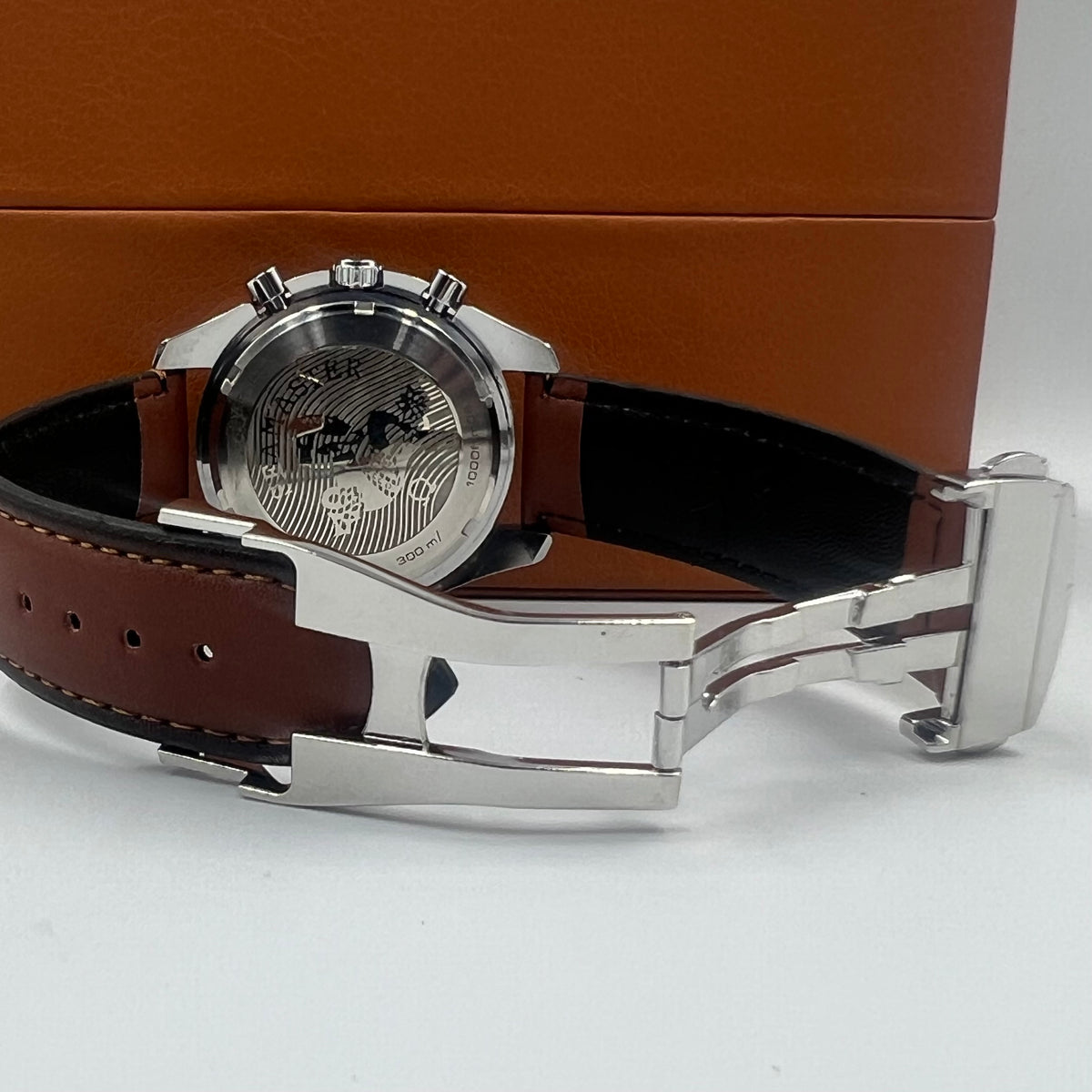 Omega Speedmaster Chronograph Brown Watch