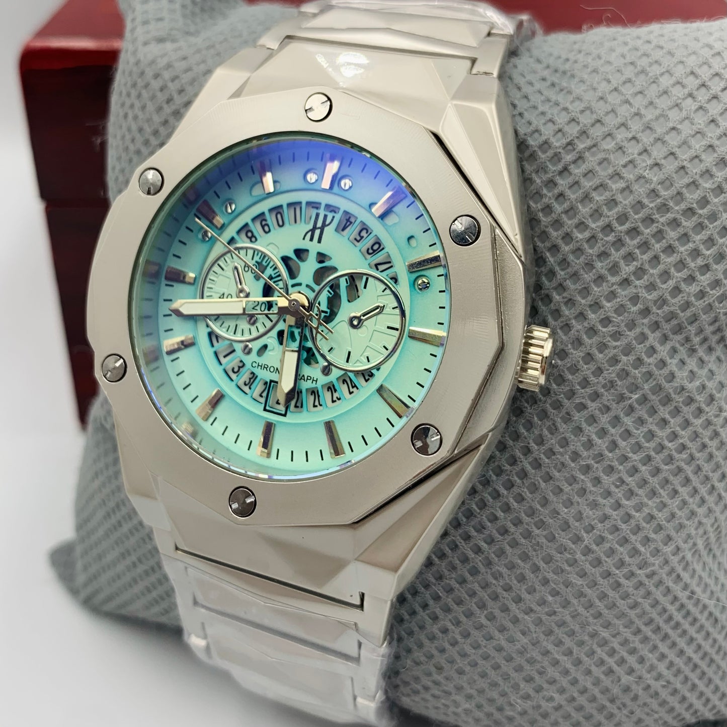 Hub Tiffny Silver Watch