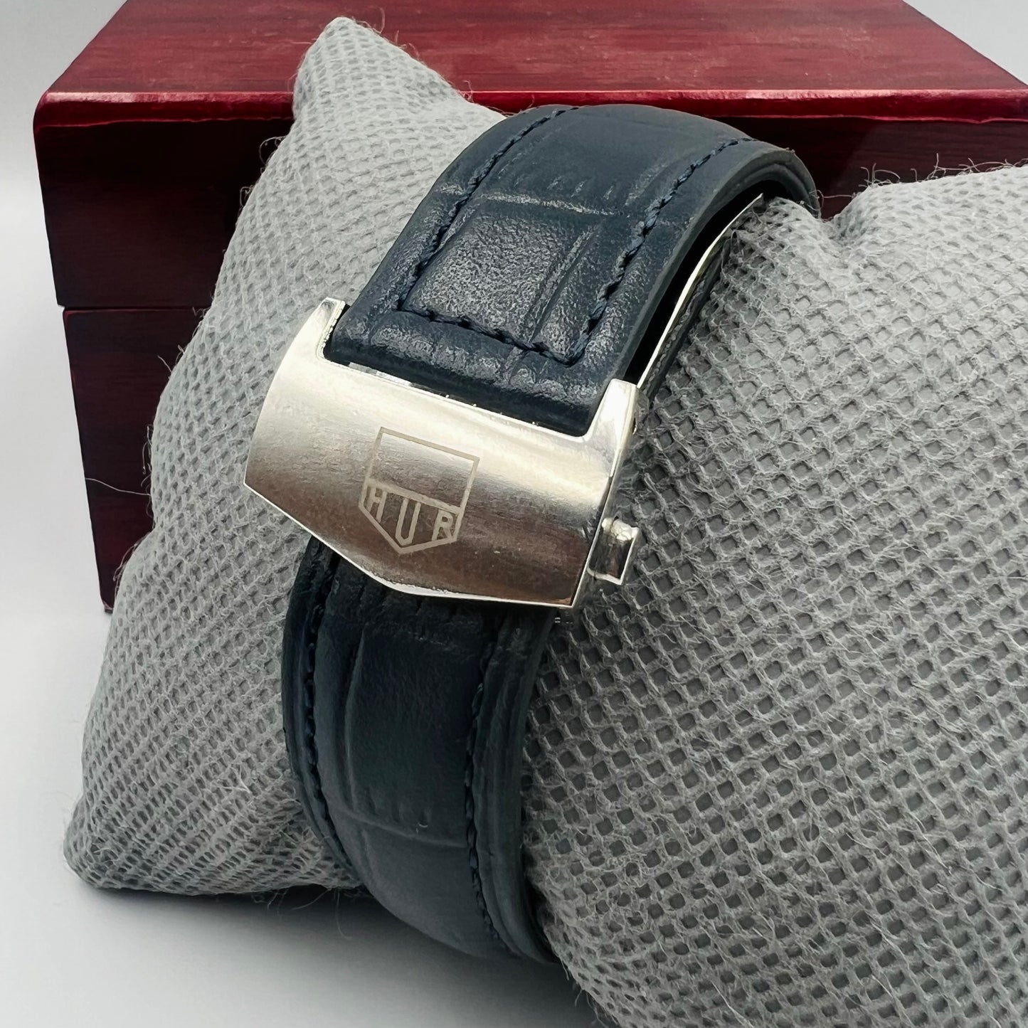 Tag Heuer Silver Blue DayDate Watch